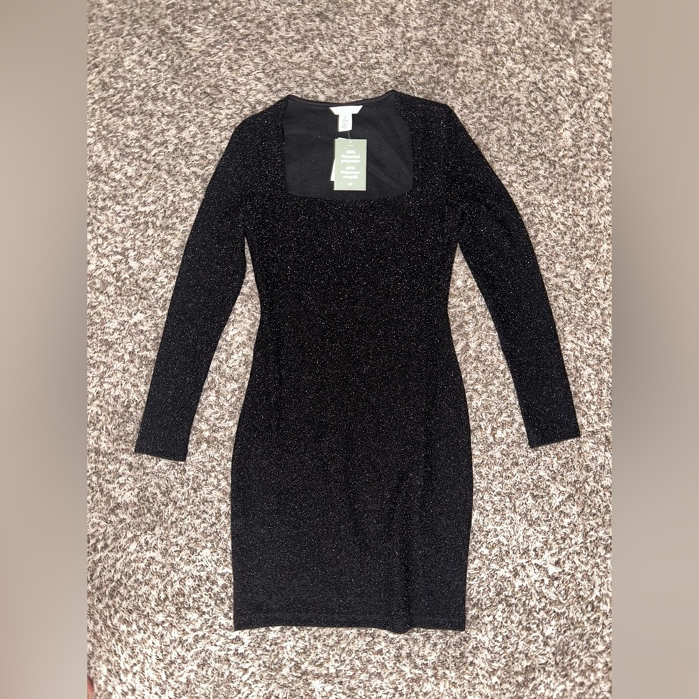 H&M Black Glitter Dress 🖤